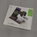 3 in 1 Foldable Charging Station for Apple Products,Wireless Charger for iPhone 17 16 15 14 13 12 Pro Max,Travel Dock Adapter&Light for iWatch Series 11 10 9 Ultra 3/2 SE 3/2,for AirPods 4 3 2 Pro 3/2 (White)