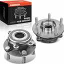 A-Premium 2 x Front Wheel Bearing and Hub Assembly with 5-Lug Compatible with Mazda CX-5 2013-2022, 6 2014-2019