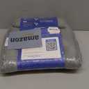 Everlasting Comfort Luxury Bath Pillows for Tub with Head and Neck Support - Non-Slip Bathtub Pillow with Suction Cups, Quick-Drying Mesh & Drying Hook - Jacuzzi & Spa Accessories for Women - Gray