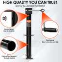 YOMILINK 5000 lbs A-Frame Trailer Jack, 15" Lift, Adjustable 5-Level Drop Leg, 5K Jack for RV Trailer Boat