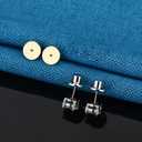 Heavy Earring Support Backs,AKRUWELRY 4pcs Large Earring Backs for Droopy Ears Locking Earring Lifter Replacements for Heavy Earrings Tight Earring Backings for Stretched Earlobes,Mixed Color