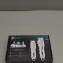 Electric Hair Clippers for Men, Cordless Clipper and Trimmer Set, Clippers for Hair Cutting Kit with Long Battery Life, Hair Grooming Trimmer for Family Kids and Self-Haircut Use (Black)