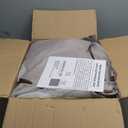 ZEEBABA Baby Playpen with Mat, 47x47inch Playpen for Babies and Toddlers, Small Baby Play Pens, Play Yard for Infants with 47" Play Mat, Playard with Gate