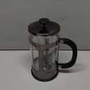 Veken French Press Coffee Maker 34oz,No Plastic Touching Cafe,Borosilicate Glass Stainless Steel Brewer,Cold Brew Cafetera Teapot for Kitchen Travel Camping,Gifts,Bar Accessories,Dark Pewter