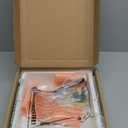 Neodrain Stainless Steel Shower Niche, White Insert Storage Shelf, (12" X 12" X 4"), Tile Recessed Niche for Storage