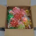 HONLYNE24 PCS Flashing Crystal Star Necklaces, Glow Necklaces Bulk Light up Party Favors, LED Glow in The Dark Necklaces for Kids Adults Birthday Glow Party Rave Halloween Goodie Bags Filler