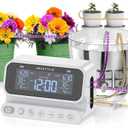 [All-New 2027] 2 Zone Automatic Plant Waterer for Indoor, Unistyle Plant Watering Devices for Potted Plants, Drip Irrigation System with Programmable, Covers up to 30 plants