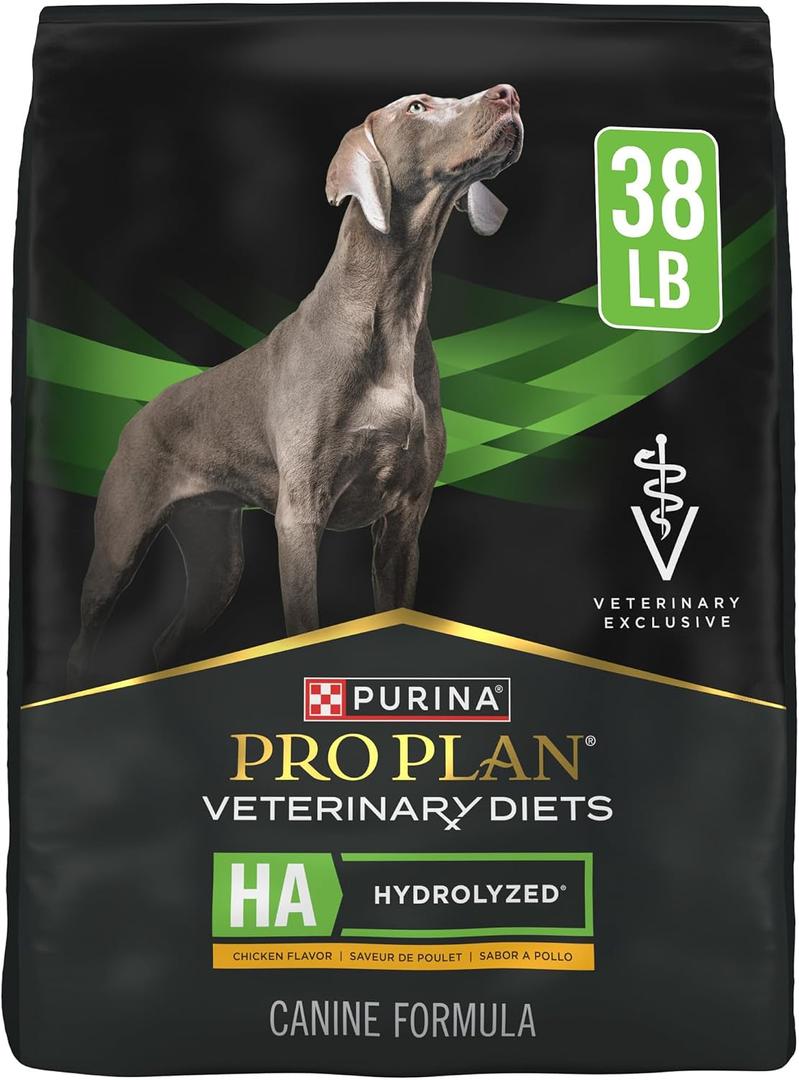 Pro plan veterinary diets, vegetarian formula, dog food, 38 Lb, EXP: 10 /2026