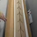 Pre-Cut Board and Batten Wainscoting Kit, 12‑Pc Set Paintable Wall Trim