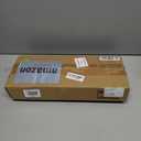 YEELOR Artificial Turf Rake with Adjustable Steel Handle from 32 to 61 Inch, Durable Artificial Grass Rake, Turf Brush for Cleaning pet Hair, Large Fallen Leaves and Dead Grass from Artificial Turf