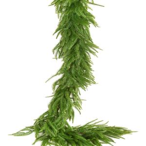 Artificial Pine Garland 6 Ft/Piece Christmas Garlands for Decoration Faux Greenery Garland for Table, Mantle, Wall, Indoor, Outdoor Winter Christmas Decor (1, 6 Ft/Piece)