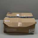 WLIVE TV Stand Dresser with 2 Drawers, Entertainment Center for 50" Inch TV with Open Storage Shelves, Industrial Media Console for Bedroom, Living Room, Rustic Brown