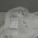 Christmas Cabinet Door Ribbon Bow Large Christmas Door Bow Decoration Xmas Tree Organza Bows Festival Wrapping Decorations for Front Doors Fireplace Wreath Home Holiday Birthday Party Supplies (White)