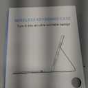 Cousper for iPad mini 7 Keyboard Case A17 Pro 2024/iPad Mini 6 Generation Case with Keyboard 2021 8.3 Inch, Pencil Holder, 7 Color Backlit Detachable Keyboard Cover for iPad mini 7th/6th Gen,Grey