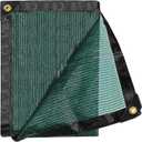 e.share 70% Shade Cloth for Garden, 12 Ft X 6 Ft Sun Shades Outdoor Patio with Grommets for Plant Covers,Porch Screen,Pergola Shade Cover,Greenhouse,Green