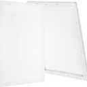 PATIKIL Stretched Canvas, 2 Pcs 24" x 16" Rectangle Canvas for Painting Blank Primed Canvas Cotton Canvas Panels for Acrylics Oil Watercolor Paints, White