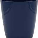The HC Companies Aria Round Self-Watering Pot - Lightweight Plastic Planter for Herbs & More - Durable Plant Pots for Indoor Plants & Outdoor Plants (12" Sapphire Blue, Pack of 1)