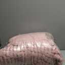 BEDELITE Fleece Queen Comforter Set -Super Soft & Warm Fluffy Pink Bedding, Luxury Fuzzy Heavy Bed Set for Winter with 2 Pillow Cases