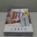 Clothing Rack with Wheels, Heavy Duty Clothes Rack for Hanging Clothes, Rolling Portable Garment Rack with Bottom Mesh Shelf, Black