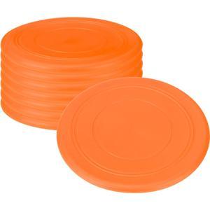 Orange Frisbee 8in 4 Pack
