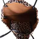 Leopard Shoulder Bag Soft & Lightweight Large Tote Purse Handbag Travel Satchel Gift for Women
