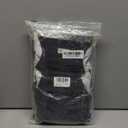 wegreeco Washable Dog Diapers - Washable Male Dog Belly Wrap - Pack of 3 - (Black,Medium)