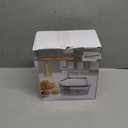 Cordless Electric Hand Mixer: 12 Speeds Powerful Handheld Mixer with 6 Stainless Steel Attachments (2 Beaters, 2 Dough Hooks, 2 Whisks), Snap-On Storage Case & Eject Button (White)