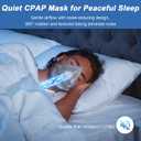 Full Face CPAP Masks with Headgear, Replacement Mask Set for F20,TMS Comfort Series Nasal CPAP MASK. cpap mask,Full Cover Assembly Kit, Elbow and Cushion,Medium