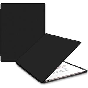 Case for Remarkable Paper Pro Tablet 11.8" (2024 Released) Lightweight and Hard Back Shell Protective Book Folio Cover,Have Auto Sleep/Wake,Pen Holder and Pen Tips Box (Black)