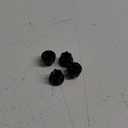 RCLions 4pcs RC Wheel Hex Hubs Adapters for 1/10th Scale RC Electric Crawler Car 1.9/2.2" Beadlock Wheel Rim (Black)