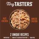 Wellness CORE Tiny Tasters Minced & Pate Kitten Wet Cat Food, Natural, Protein-Rich, Grain Free, 1.75-Ounce Pouch, 12 Pack, (Chicken Variety Pack)