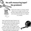 No Flap Ear Wrap (Denim, Large)