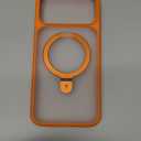 TORRAS for iPhone 17 Pro Max Case with Stand, Camera Control Button, Fit for MagSafe, Military Grade Protection, Translucent Slim Soft Edge Case for iPhone 17 Pro Max 6.9", Orange