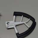 Flex Edge Beater for KitchenAid 4.5/5 Qt Tilt-Head Stand Mixer  Auto-Scrape Silicone Paddle, Dishwasher Safe, Flexible Silicone Edges Bowl Scraper For Kitchen Aid Accessories and Attachments (Black)