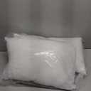 MIULEE Throw Pillows Inserts, Pack of 2 12x20 Inch 100% Virgin Fiber Filling Bed Couch Pillows