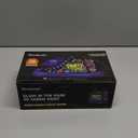 Shuttle Art Glow in the Dark Paint, 26 Colors 3D Fabric Paint with 1 Mini UV Light 3 Brushes, Great for T-Shirts, Shoes, Jeans, Bags, DIY Projects, Pumpkins, and Halloween Decorations