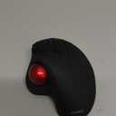 Nulea M501 Wireless Trackball Mouse, Rechargeable Ergonomic, Easy Thumb Control, Precise & Smooth Tracking, 3 Device Connection (Bluetooth or USB Receiver), Compatible for PC, Laptop, Mac, Windows.