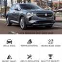 Cargo Cover Compatible with Buick Envision 2021-2024 Retractable Rear Trunk Cover Trunk Security Cover trunk cover Shielding Shade Accessories For Buick Envision Cargo Cover 2024 2023 2022 2021