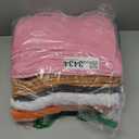 Towel and Linen Mart 100% Cotton 6 Pack Bath Towel Set, Quick Dry, Super Absorbent, Light Weight, Soft, (27 x 54 Pack of 6) (27 x 54 6 Pack, Plum, Pink, Beige, Grey, White, Peach)