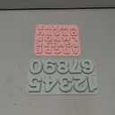 2 Pcs Silicone Alphabet Mold, Silicone Letter Molds, Food-Grade Chocolate Letter Molds, Number Mold for Baking, Crafts, Cake Decorating, DIY Candy Making, Cupcake Mousse Dessert Gummy Soap