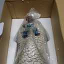 Teaeeno Fish Gutter Downspout Extension Decor, 3''x4'' Downspout Extender Diverter Splash Block Sculpture Outdoor Decor, Animal Resin Statue Ornaments, for Garden, Lawn, Yard, Rain Downspout Diverter