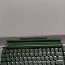 Adventurers Typewriter Style Retro Mechanical Keyboard LED Backlight 83 Keys Bluetooth 5.0 Blue Axis, Suitable Desktop Computers/Laptops Mac/Mobile Punk Keys, Black, 12.8 x 6.6 x 1.6 inches