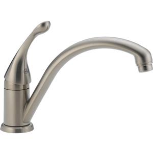 Delta Faucet 141-SS-DST Collins Single Handle Kitchen , Stainless, 3.00 x 13.00 x 22.00 inches