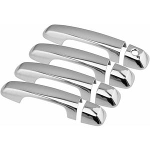SEGADEN Chrome Plated Door Handle Cover Compatible with 2010-2015 Toyota 4Runner (4 Doors No Passenger Keyhole) XG7405A