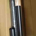 Black Tension Curtain Rod 41-100In,Outdoor Curtain Rod | No Drilling for Window or Bathroom Patio, Adjustable Spring Shower Rod,Rod Diameter 1.26In-One-bond stretching