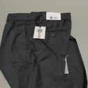 GINGTTO Mens Dress Pants Slim Fit Stretch Chino Pants for Men (36, Black)