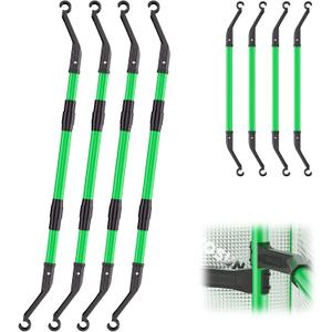 VIVOSUN Grow Tent High CFM Kit, Heavy-Duty Mounting Bars, High Airflow Support Pole Kit 39"-60" Adjustable, Suitable for 3.33.3, 42, 44, and 55 Tents, 4-Pack