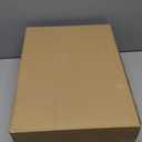 Beeveer 4 Pcs Scalloped Baskets with Handle 4 Size Wooden Countertop Storage Box Multipurpose Fruit Vegetable Crate Rectangular Decorative Serving Tray Organizer for Kitchen Bathroom Home Decor(Brown)