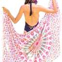 Boho Chic Pareo - Mandala Pareo - Bikini Swimsuit Cover Up - Beach Dress - Wrap