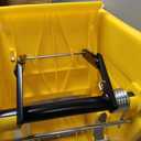 SIMPLI-Magic Side Press Wringer Commercial Mop Bucket on Wheels, 2-Pack, 26 Quart, Yellow, Polyethylene